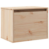 Wall Cabinet 45x30x35 cm Solid Pinewood