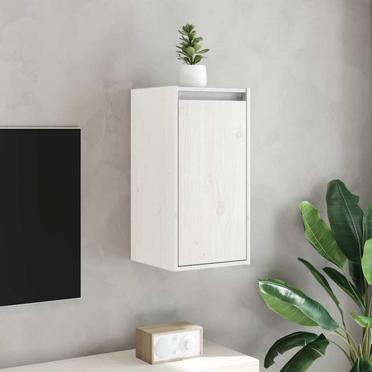 Wall Cabinet | White | Solid pinewood | 30x30x60 cm | Wall Cabinet