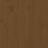 Wall Cabinet Honey Brown 30x30x60 cm Solid Wood Pine