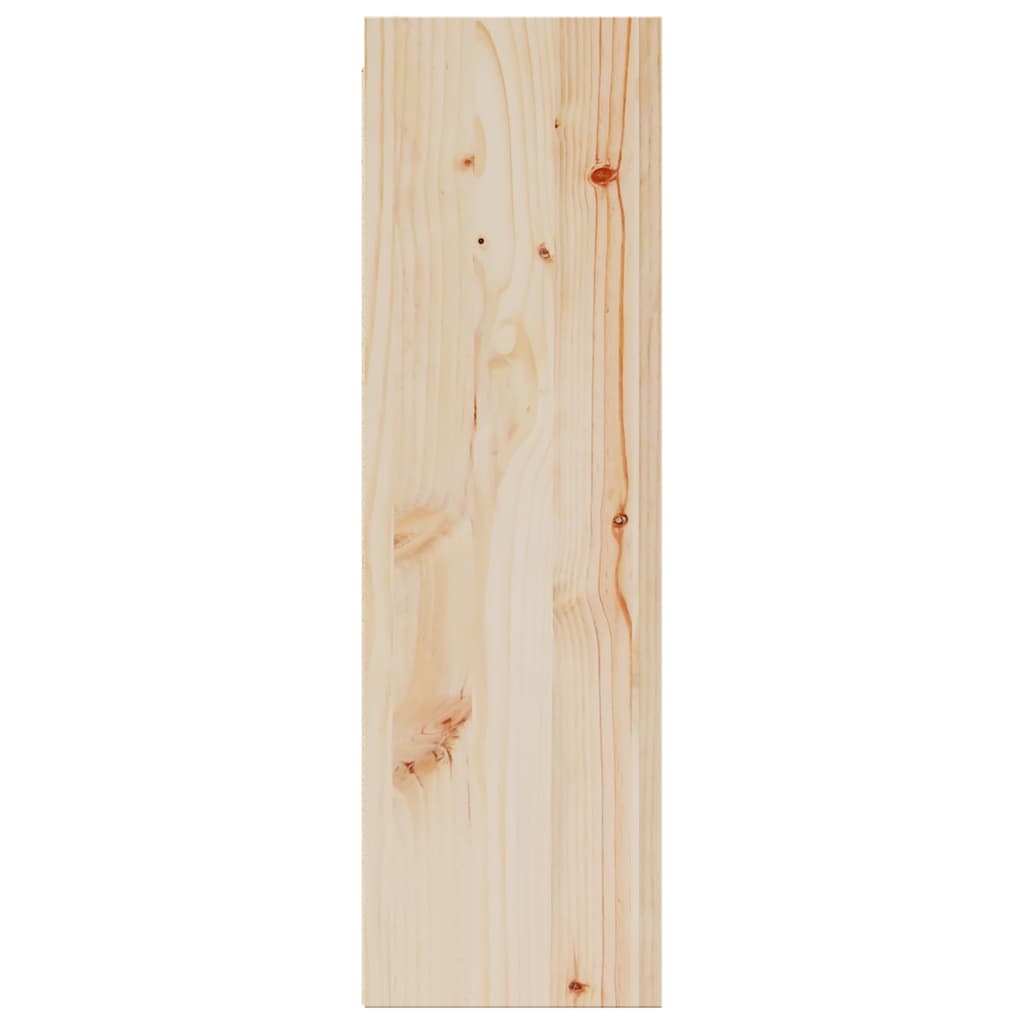 Wall Cabinet 30x30x100 cm Solid Pinewood