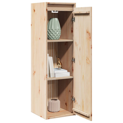 Wall Cabinets 2 pcs 30x30x100 cm Solid Pinewood