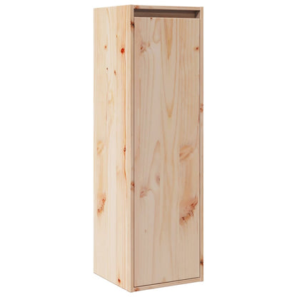 Wall Cabinets 2 pcs 30x30x100 cm Solid Pinewood