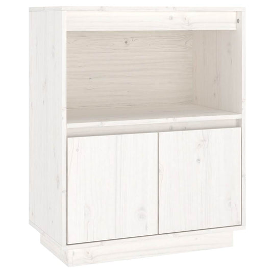 Sideboard | White | Solid pinewood | Medium | Sideboard | Rectangular