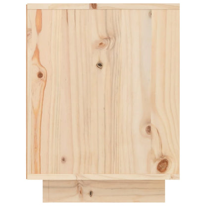 813545 vidaXL Shoe Cabinet 60x34x45 cm Solid Wood Pine