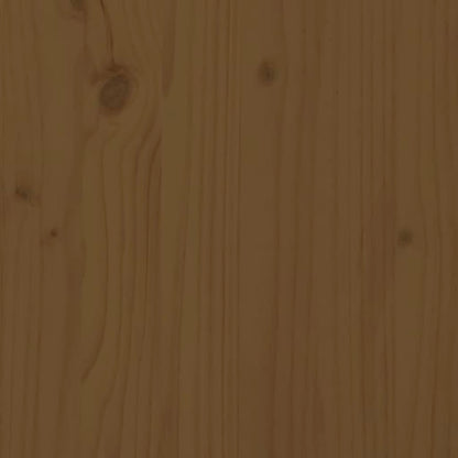 Bedside Cabinet Honey Brown 40x30x40 cm Solid Wood Pine
