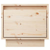 Bedside Cabinet 35x34x32 cm Solid Wood Pine
