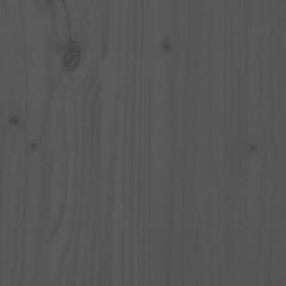 Coffee Table Grey 55x56x32 cm Solid Wood Pine