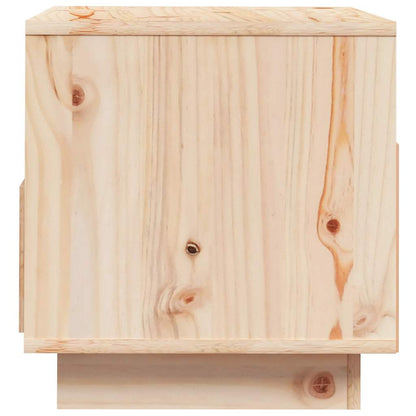 TV Cabinet 60x35x37 cm Solid Wood Pine
