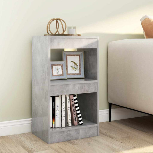 Book Cabinet | Concrete grey | Engineered wood | Book Cabinet
