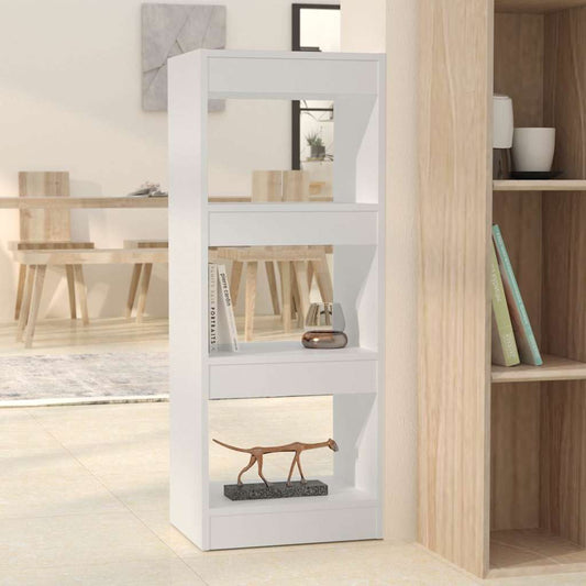 Book Cabinet | White | Engineered Wood | Small | Book Cabinet