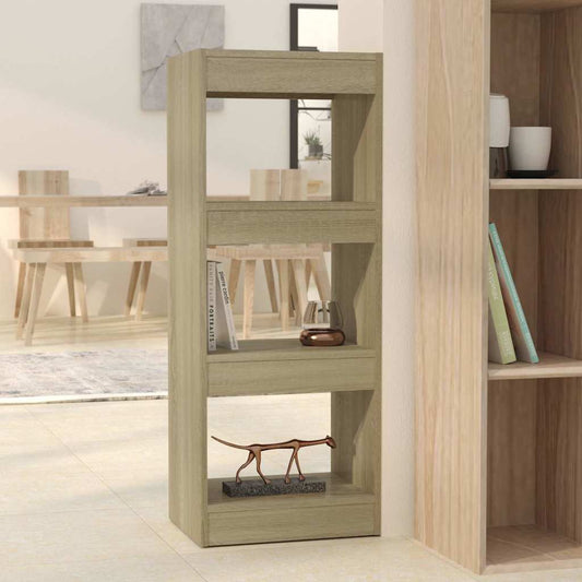Book Cabinet | Sonoma Oak | Engineered Wood | Medium | Book Cabinet