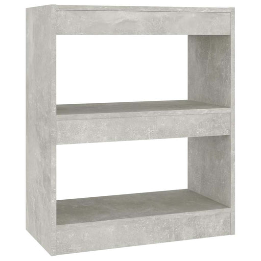 Book Cabinet | Concrete Grey | Engineered wood | Medium | Book Cabinet