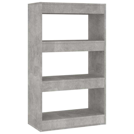 Book Cabinet | Concrete grey | Engineered wood | Medium | Book Cabinet