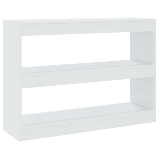 Book Cabinet | White | Engineered wood | 100 cm x 30 cm x 72 cm