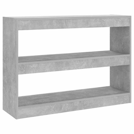 Bookcase | Concrete grey | Engineered wood | Medium | Bookcase