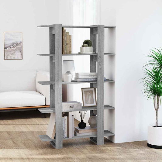 Book Cabinet | Grey Sonoma | Engineered wood | Medium | Contemporary