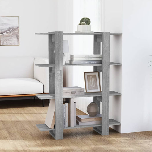 Book Cabinet | Grey Sonoma | Engineered wood | Medium | Bookshelves