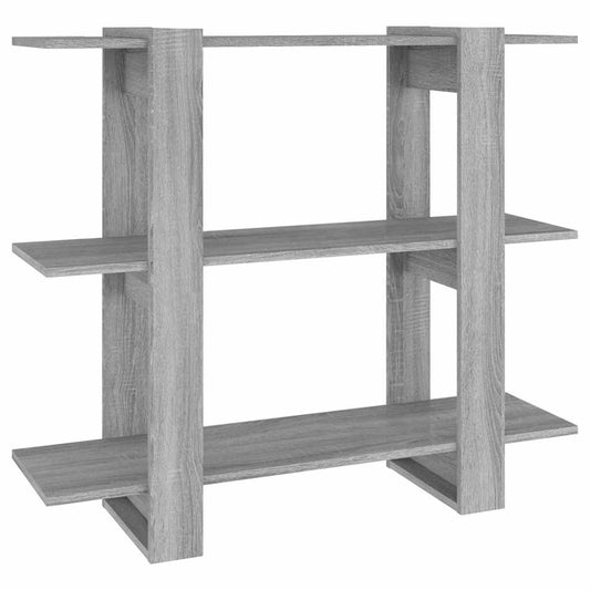 Book Cabinet | Grey Sonoma | Engineered wood | Medium | Storage