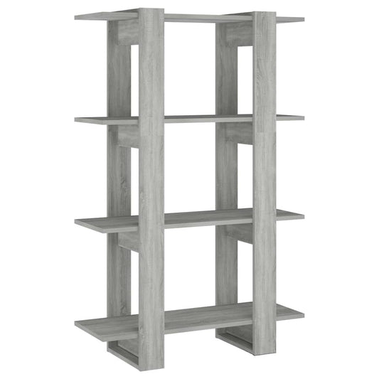 Book Cabinet | Grey Sonoma | Engineered Wood | Medium | Book Cabinet
