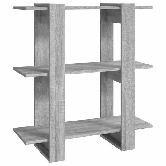Book Cabinet | Grey Sonoma | Engineered wood | Medium | Book Cabinet
