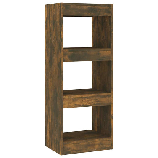 Book Cabinet | Smoked Oak | Engineered Wood | Medium | Book Cabinet