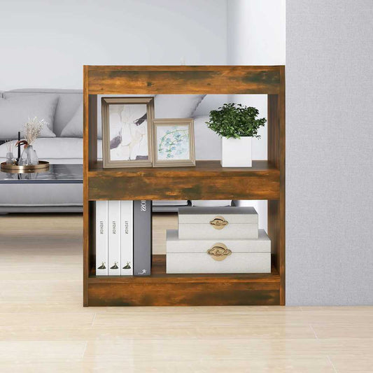 Book Cabinet | Smoked Oak | Engineered wood | Medium | Book Cabinet