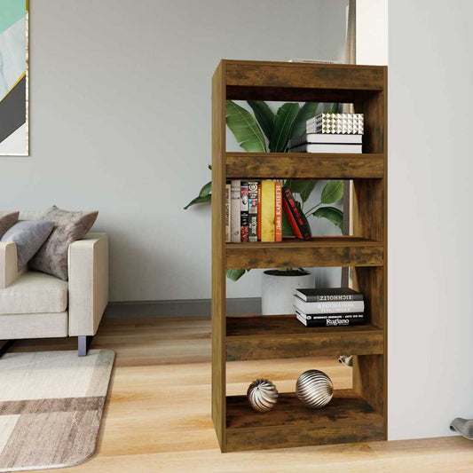 Book Cabinet | Smoked Oak | Engineered Wood | Standard | Book Cabinet