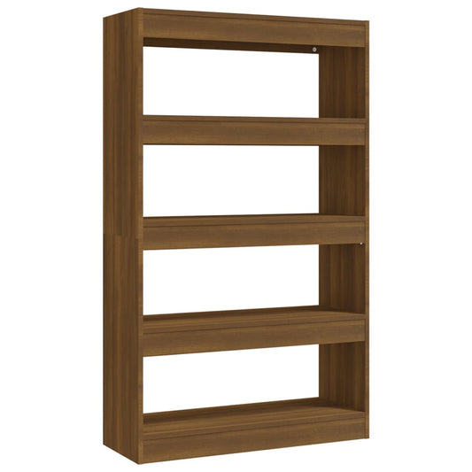 Book Cabinet | Brown oak | Engineered wood | Medium | Book Cabinet