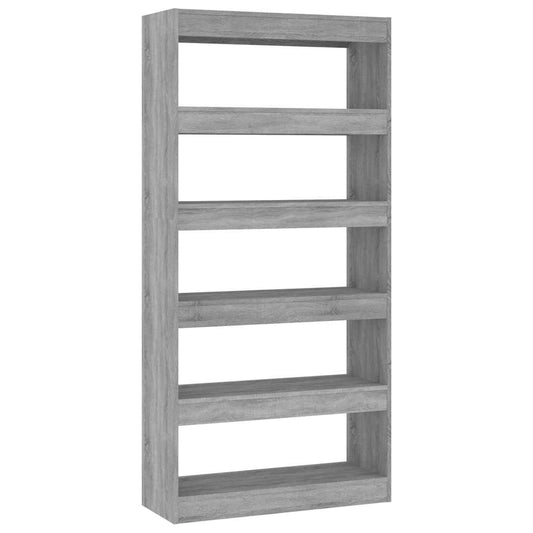 Book Cabinet | Grey Sonoma | Engineered wood | Medium | Book Cabinet