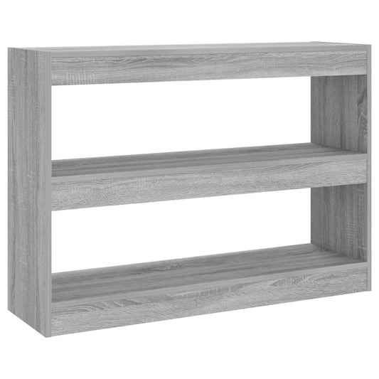 Bookcase | Grey sonoma | Engineered wood | 100x30x72 cm