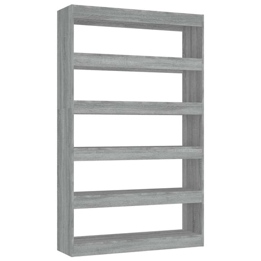 Book Cabinet | Grey sonoma | Engineered wood | Medium | Book Cabinet