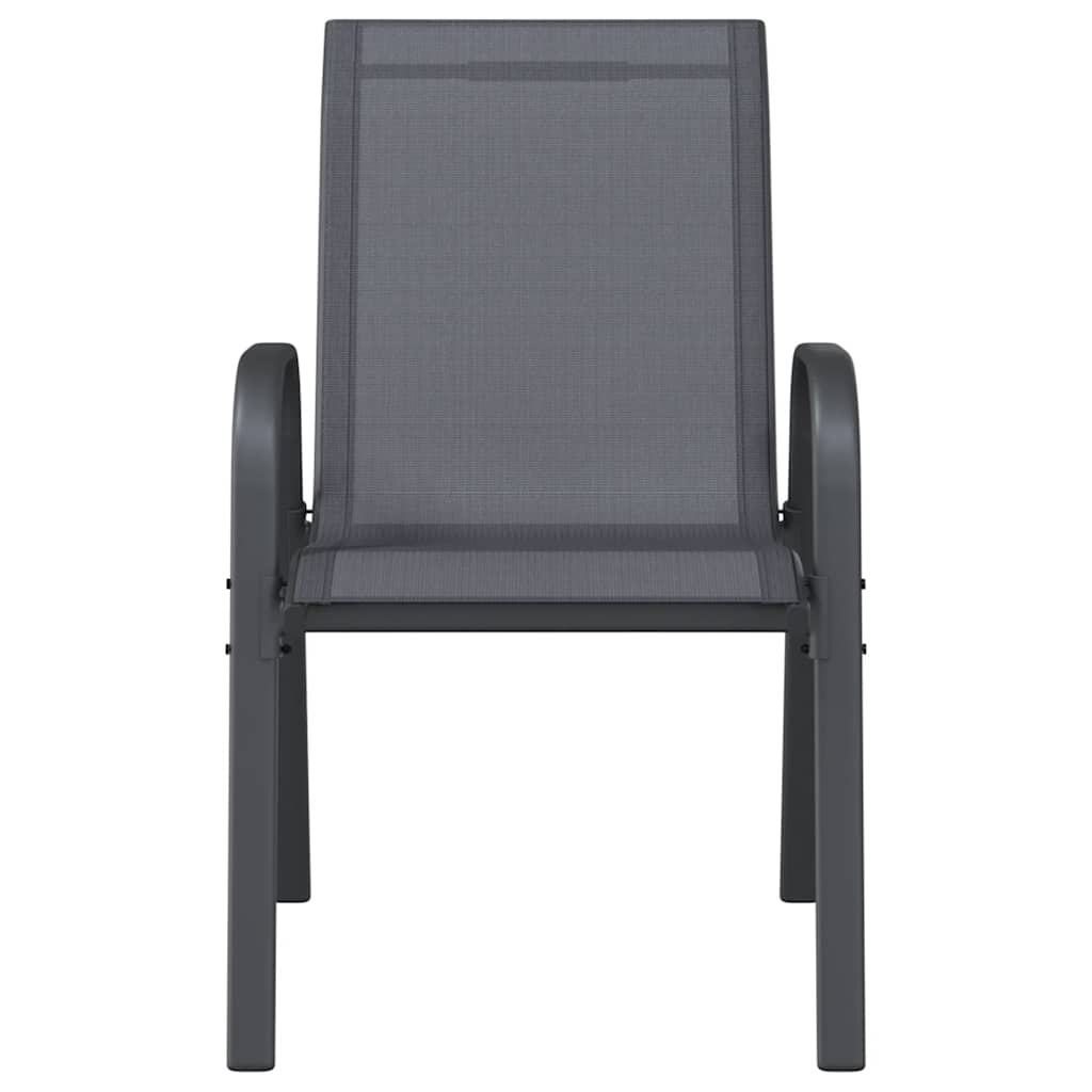 Stackable Garden Chair | Set of 2 | Stackable Chairs | Rectangular