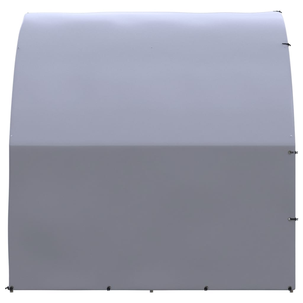 Chicken Coop Silver Galvanized Steel Large Seats Many