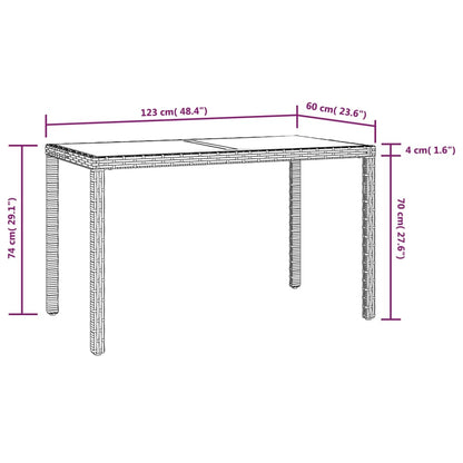 Garden Dining Set | Beige, Cream White