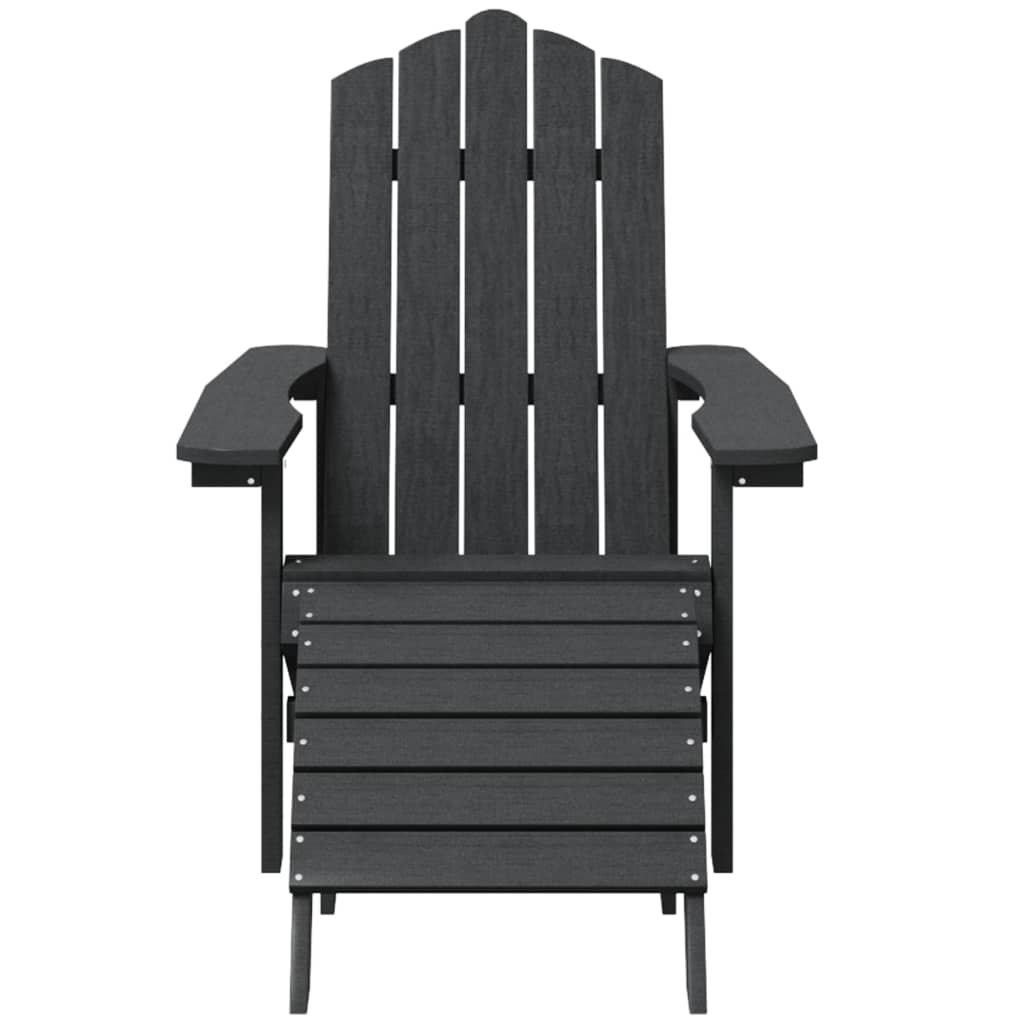 Garden Chair | Anthracite | HDPE (High Density Polyethylene), Steel