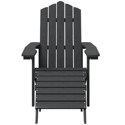 Garden Chair | Anthracite | HDPE (High Density Polyethylene), Steel