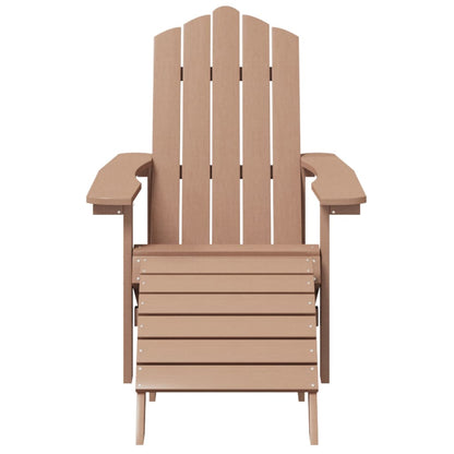 Garden Chair | Brown | HDPE (High Density Polyethylene) | Large