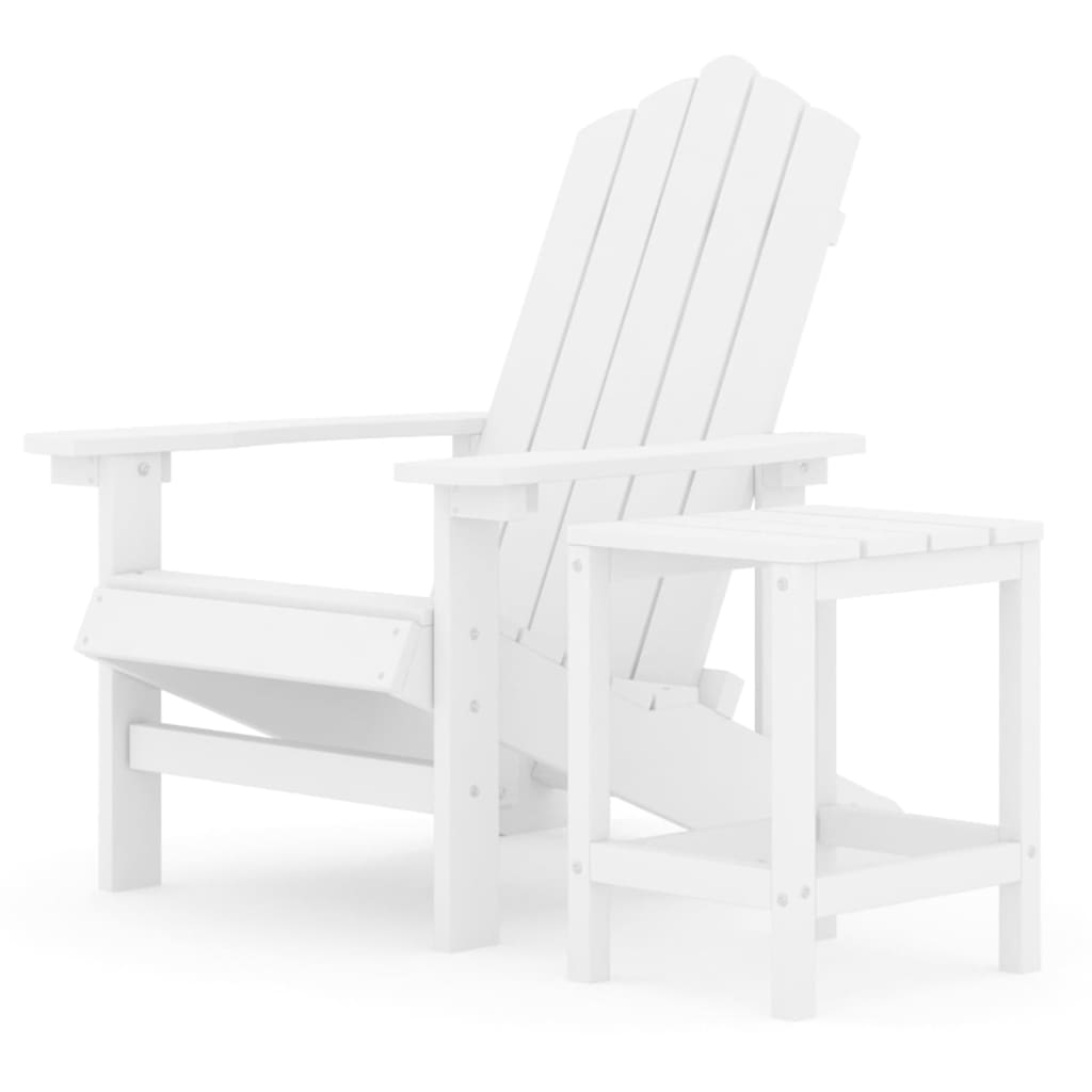 Garden Chair | White | HDPE (High Density Polyethylene) | One Size