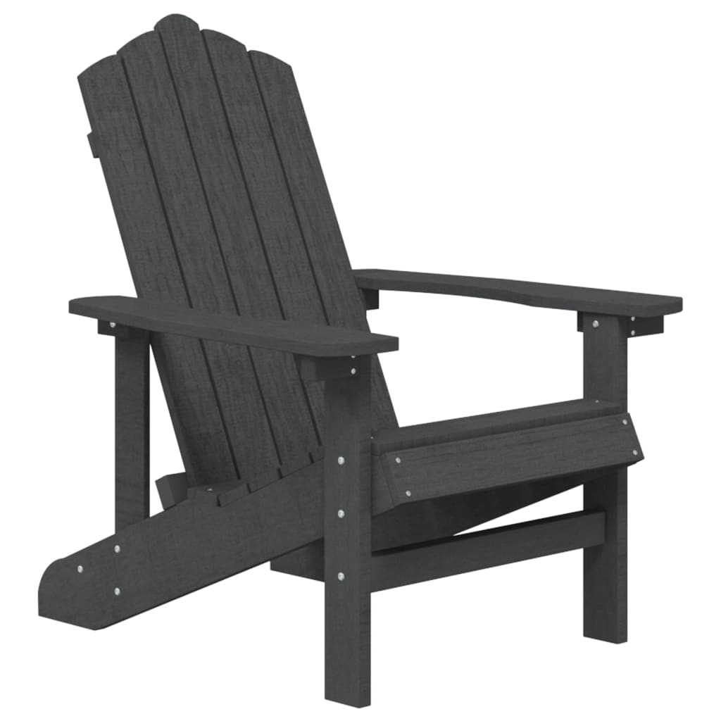 Garden Chair | Anthracite | HDPE (High Density Polyethylene), steel
