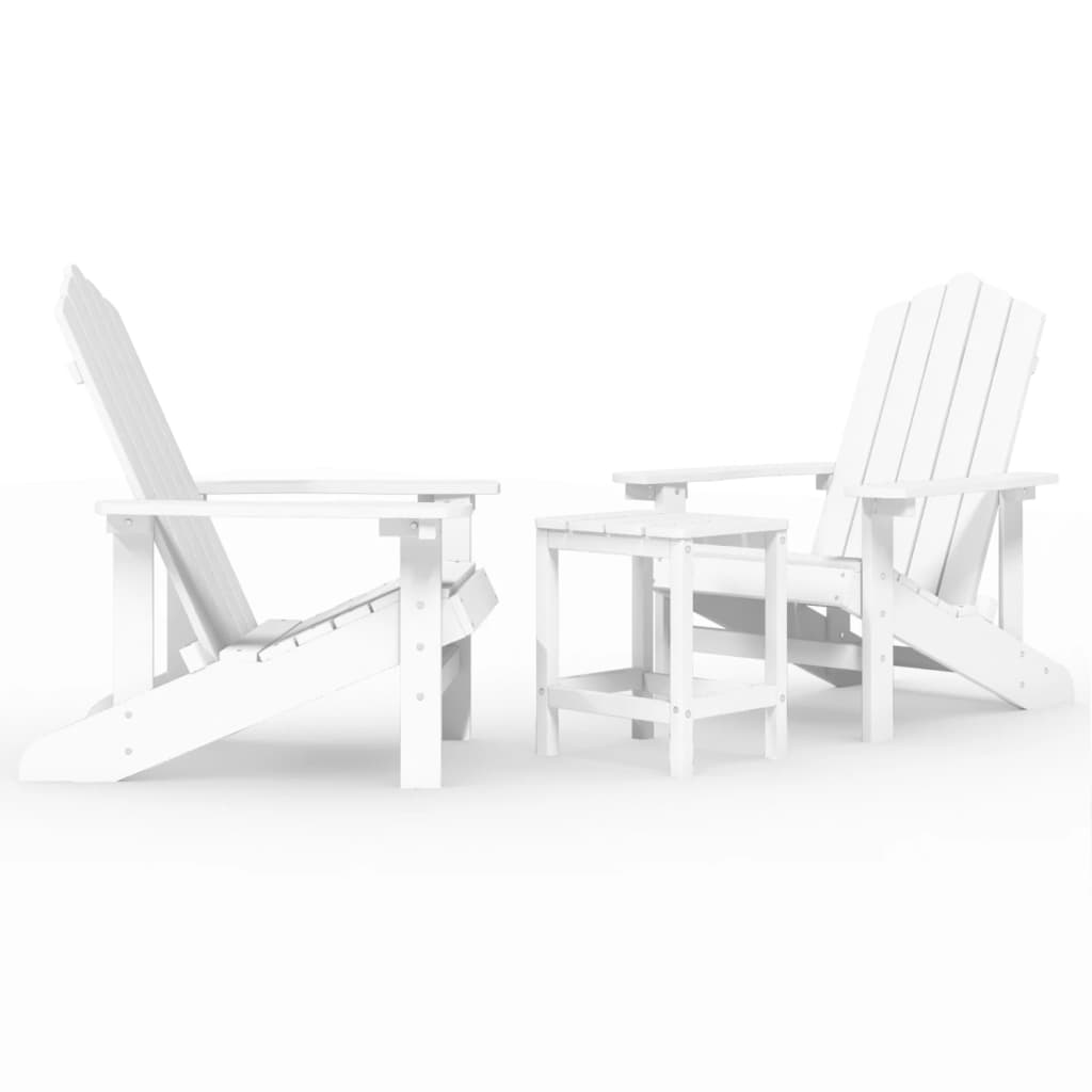Garden Chair | White | HDPE (High Density Polyethylene) | Standard