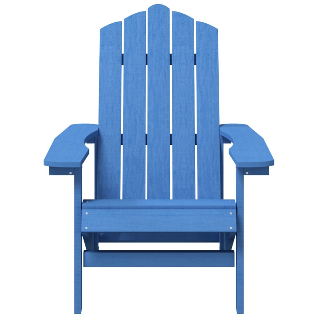 Garden Chair | Aqua blue | HDPE (High Density Polyethylene), steel