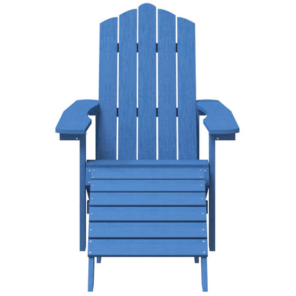 Garden Chair | Aqua Blue | HDPE (High Density Polyethylene) | Medium