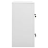 Locker Cabinets 2 pcs Light Grey and Green 90x45x92.5 cm Steel