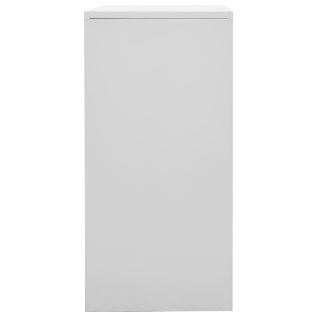 Locker Cabinet | Set of 2 | Light grey and blue | Steel