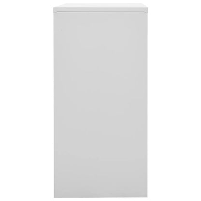Locker Cabinets 5 pcs Light Grey and Green 90x45x92.5 cm Steel
