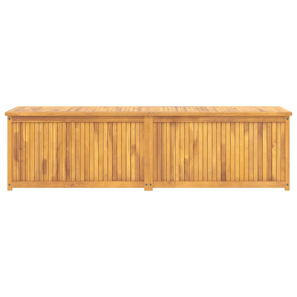 318735 vidaXL Garden Box 200x50x55 cm Solid Wood Teak