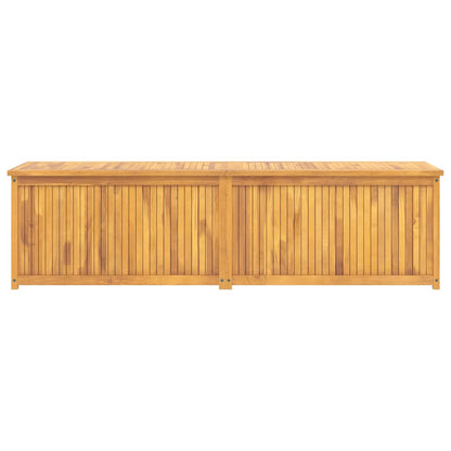 318735 vidaXL Garden Box 200x50x55 cm Solid Wood Teak