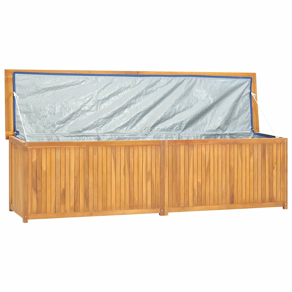318735 vidaXL Garden Box 200x50x55 cm Solid Wood Teak