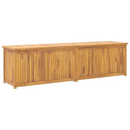 318735 vidaXL Garden Box 200x50x55 cm Solid Wood Teak