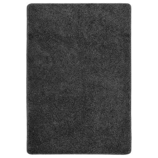 Rug | Dark grey | Polypropylene | Medium | Rug | Rectangular | Modern